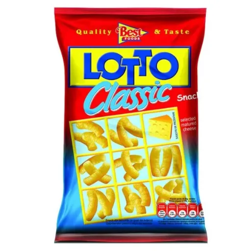 LOTTO CLASSIC SNACK CHEESE 35G