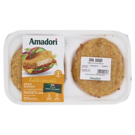 GRAN BURGER POLLO 280G