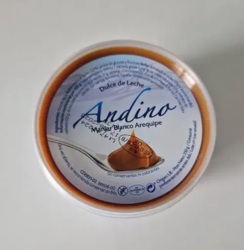 DULCE DE LECHE AREQUIPE ANDINO 250G
