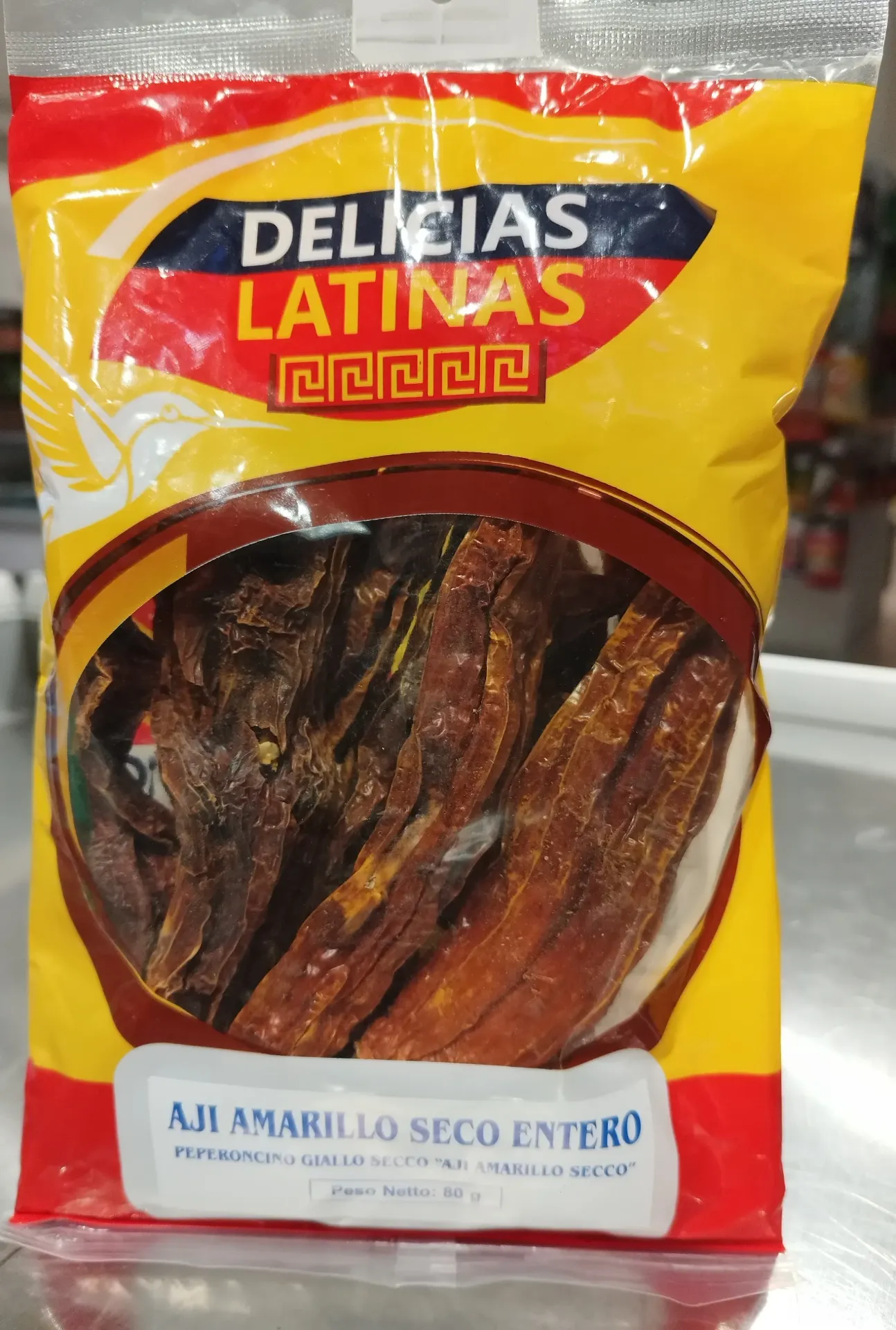 AJI AMARILLO SECO DELICIAS 80G