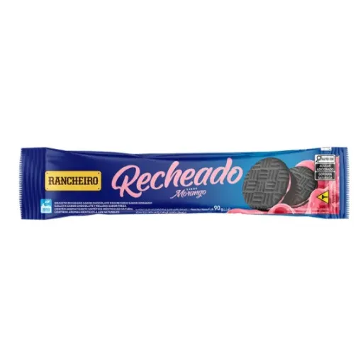 RANCHEIRO RECHEADO MORANGO 90G