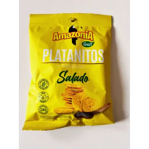 PLATANITOS AMAZONIA CHIPS SALADO 75G