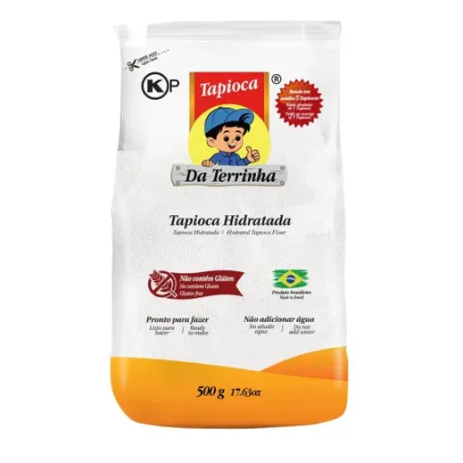TAPIOCA HIDRATADA DATERRINHA 500G