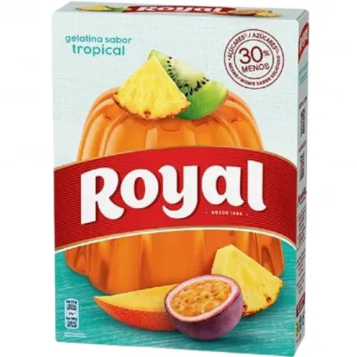 ROYAL GELATINA SABOR TROPICAL 114G