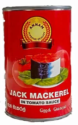JACK MACKEREL IN TOMATO SAUCE ANNAM 425G