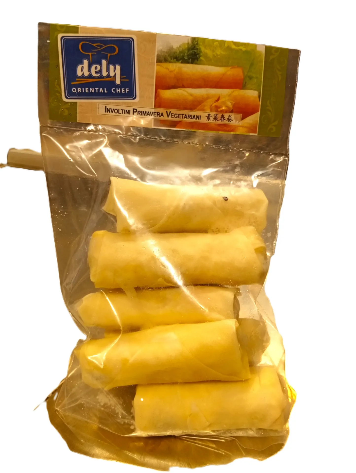INVOLTINI PRIMAVERA CON VEGETARIANI DELY 6PC