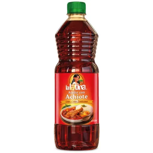 LA LATINA ACEITE CON ACHIOTE 490ML
