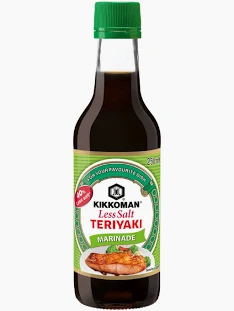 LESS SALT TERIYAKI MARINADE  KIKKOMAN 250ML