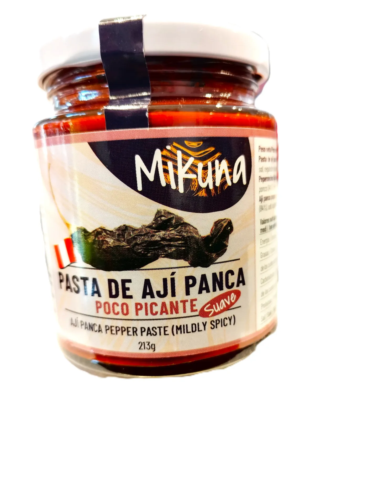 PASTA DE AJI PANCA POCO PICANTE MIKUNA 213G