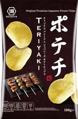 KOIKEYA POTECHI CHIPS TERIYAKI 100G