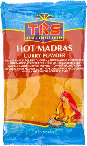 HOT MADRAS CURRY POWDER TRS 100G