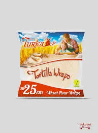 LA NATURE TORTILLAS 25CM,18PCS