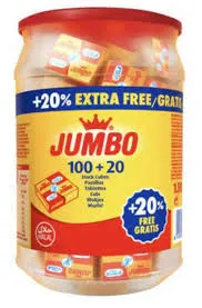 JUMBO JAR 100+20 (1.2GR)